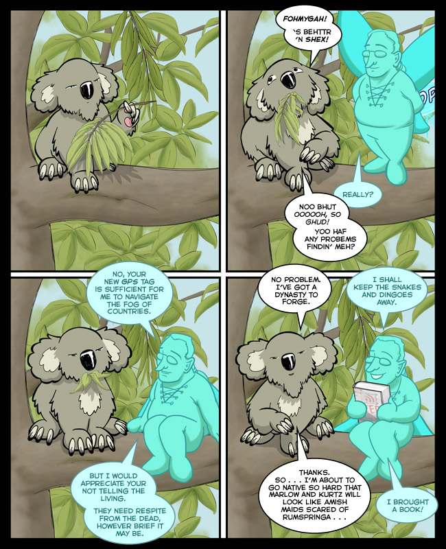 Comic for 06 September 2012: The horror... the fluffy horror...
