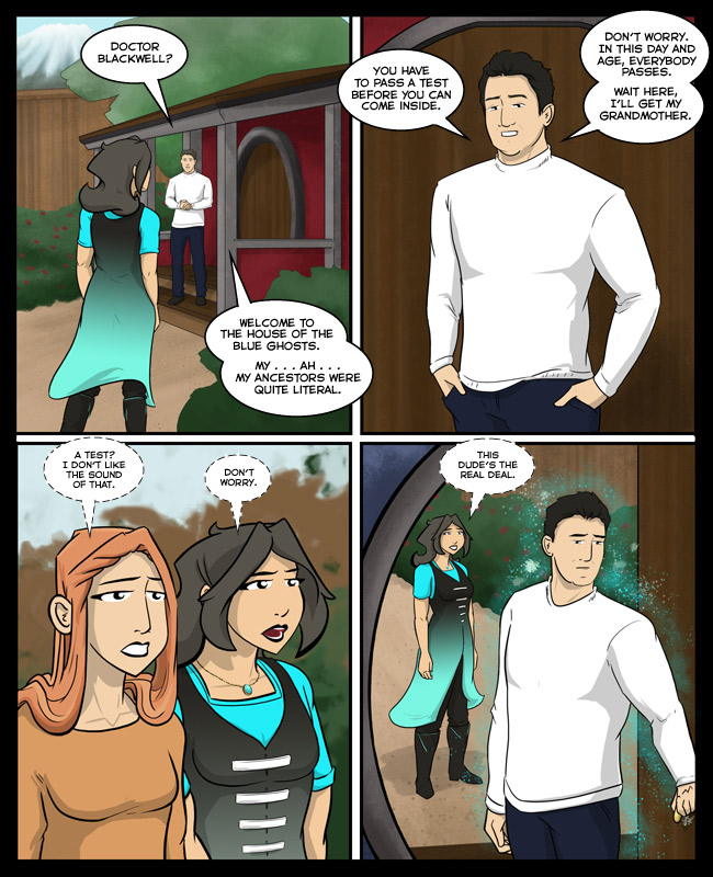 Comic for 27 April 2015: Welcome to the Shire. There's tea and cake, and a whole lot of dead things.