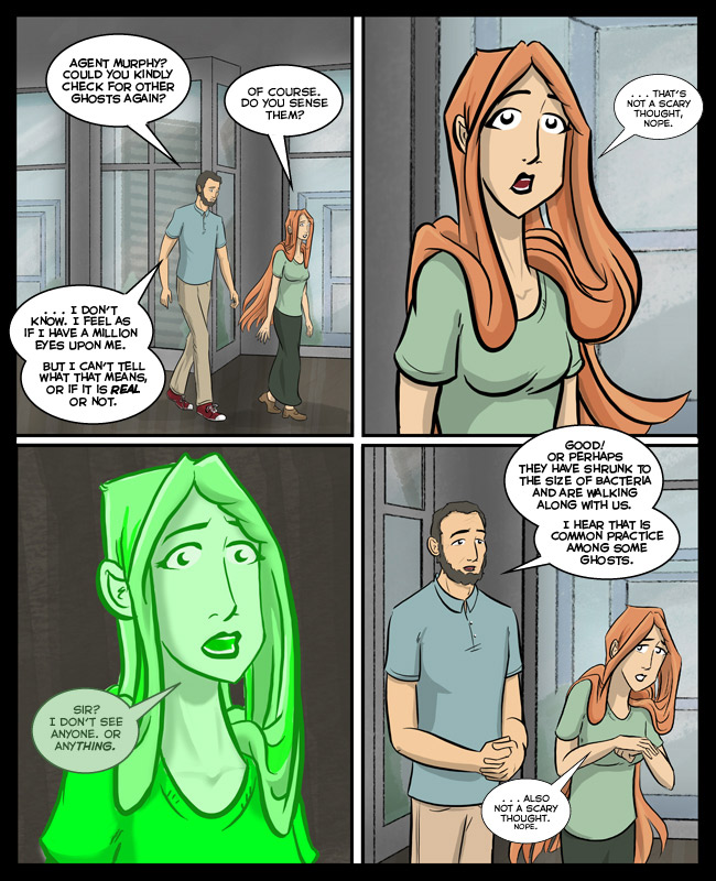 Comic for 09 October 2016: Poor Mare's long night of freaking out is almost over.