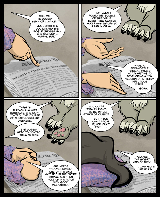Comic for 12 December 2018: Talking hands.