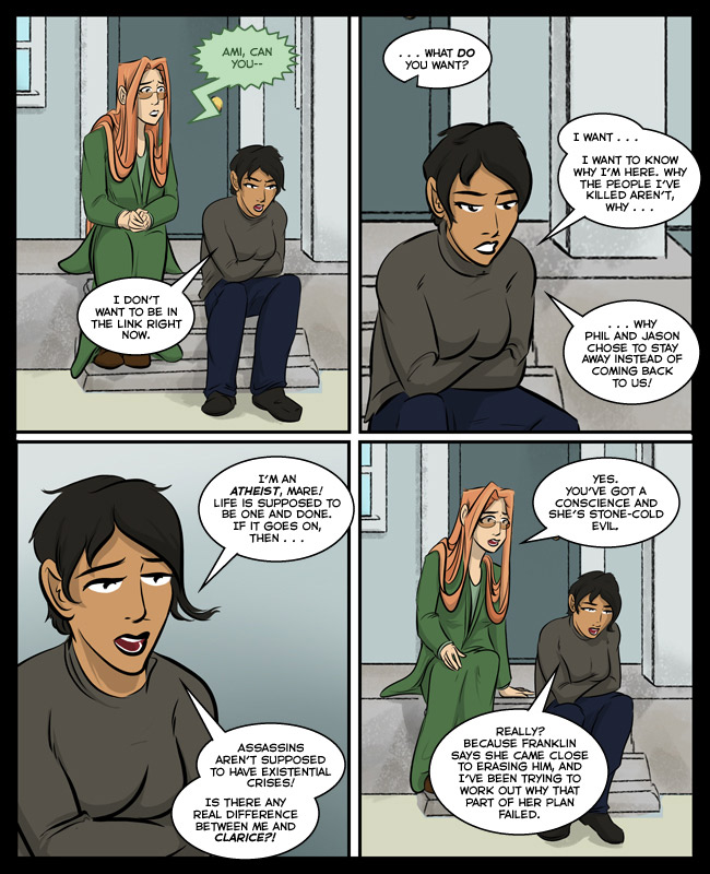 Comic for 17 February 2019: Poor professional murderer.