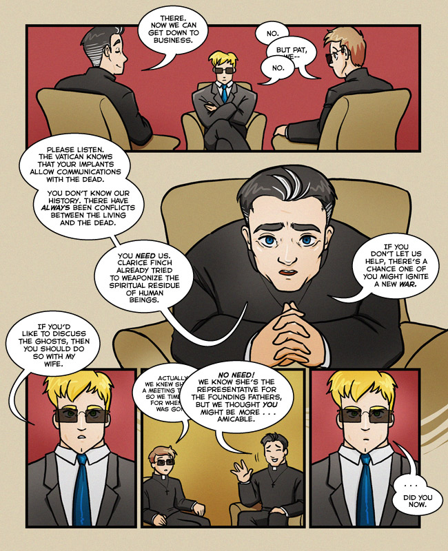 Comic for 09 September 2020: At least they're in the room which doesn't show the blood.