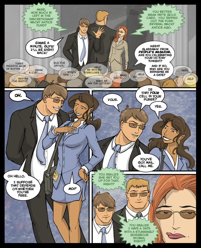 Comic for 11 November 2010: Accountants Hate Discretionary Wacky Antics.  SOOOO Hard To Itemize.