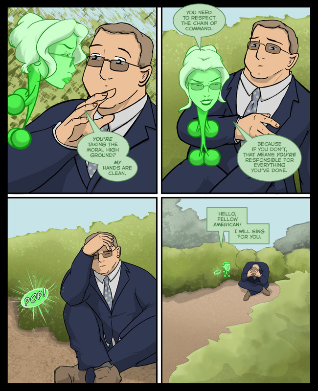 Comic for 12 October 2006: Even more glaring plotholes resolved!
